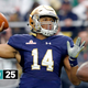 Illustration for article titled Deadspin 25: Notre Dame Has No Clue Who To Start At Quarterback
